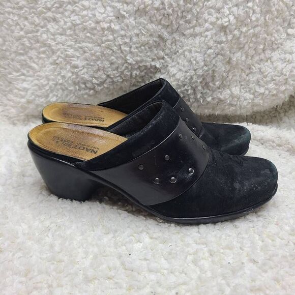 Naot Appeal Studded Suede Leather Mule sz 41‎ - Picture 1 of 14